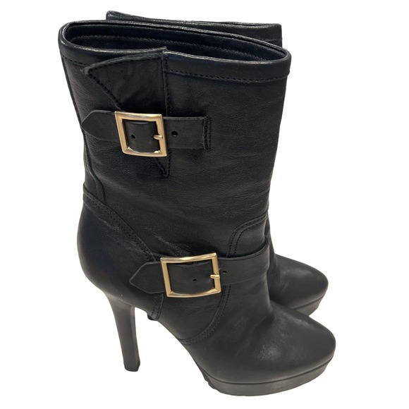 NWOB Jimmy‎ Choo London Dylan Women’s Moto Boots size 39 - Picture 1 of 9